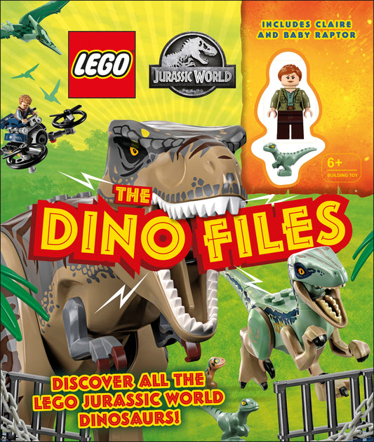 LEGO Jurassic World The Dino Files - with LEGO Jurassic World Claire Minifigure and Baby Raptor!