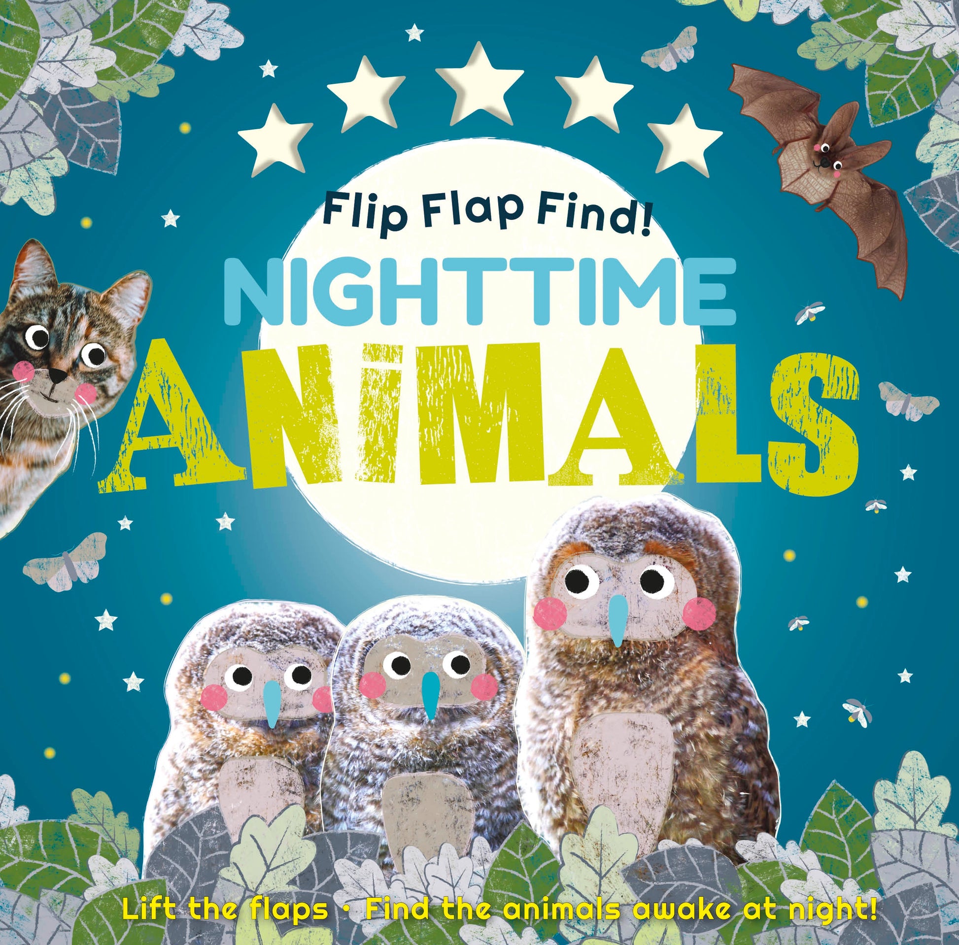 Flip Flap Find! Night-time Animals - Lift the flaps. Find the animals awake at night! (Flip Flap Find)