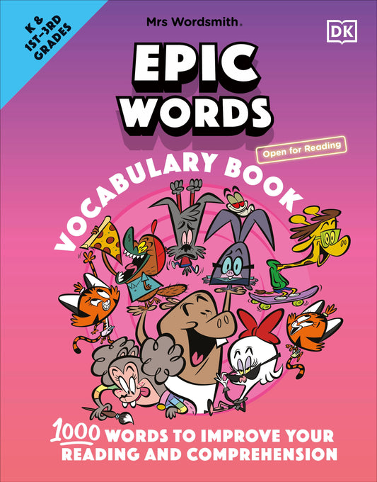 Mrs Wordsmith Epic Words Vocabulary Book, Kindergarten & Grades 1-3 - 1,000 Words to Improve Your Reading and Comprehension (Mrs Wordsmith)