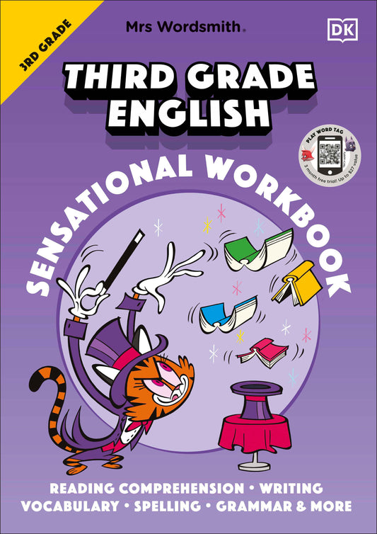 Mrs Wordsmith 3rd Grade English Sensational Workbook - with 3 months free access to Word Tag, Mrs Wordsmith's vocabulary-boosting app! (Mrs Wordsmith)