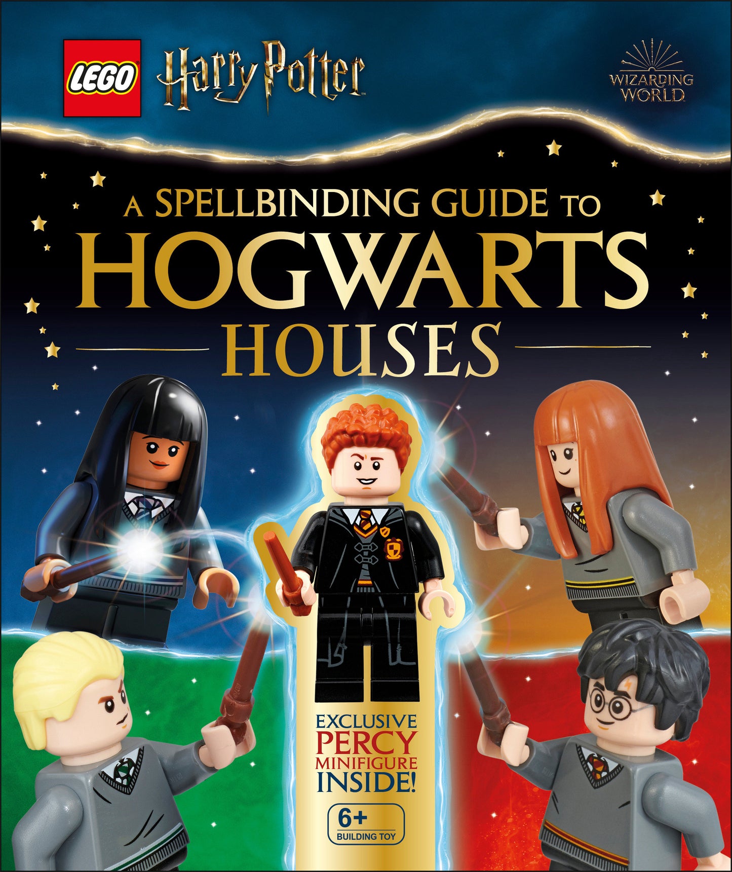 LEGO Harry Potter A Spellbinding Guide to Hogwarts Houses - With Exclusive Percy Weasley Minifigure (LEGO Harry Potter)