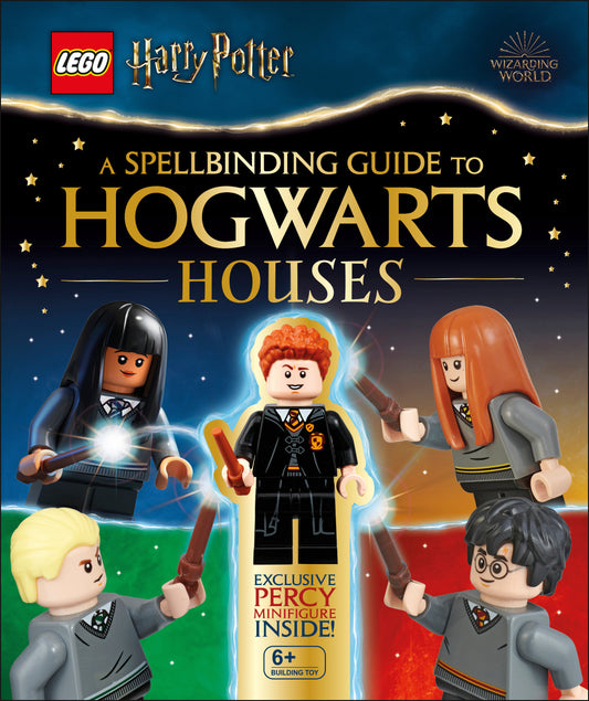 LEGO Harry Potter A Spellbinding Guide to Hogwarts Houses - With Exclusive Percy Weasley Minifigure (LEGO Harry Potter)