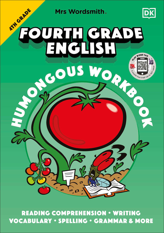 Mrs Wordsmith 4th Grade English Humongous Workbook - with 3 months free access to Word Tag, Mrs Wordsmith's vocabulary-boosting app! (Mrs Wordsmith)