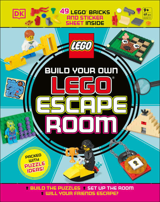 Build Your Own LEGO Escape Room - With 49 LEGO Bricks and a Sticker Sheet to Get Started