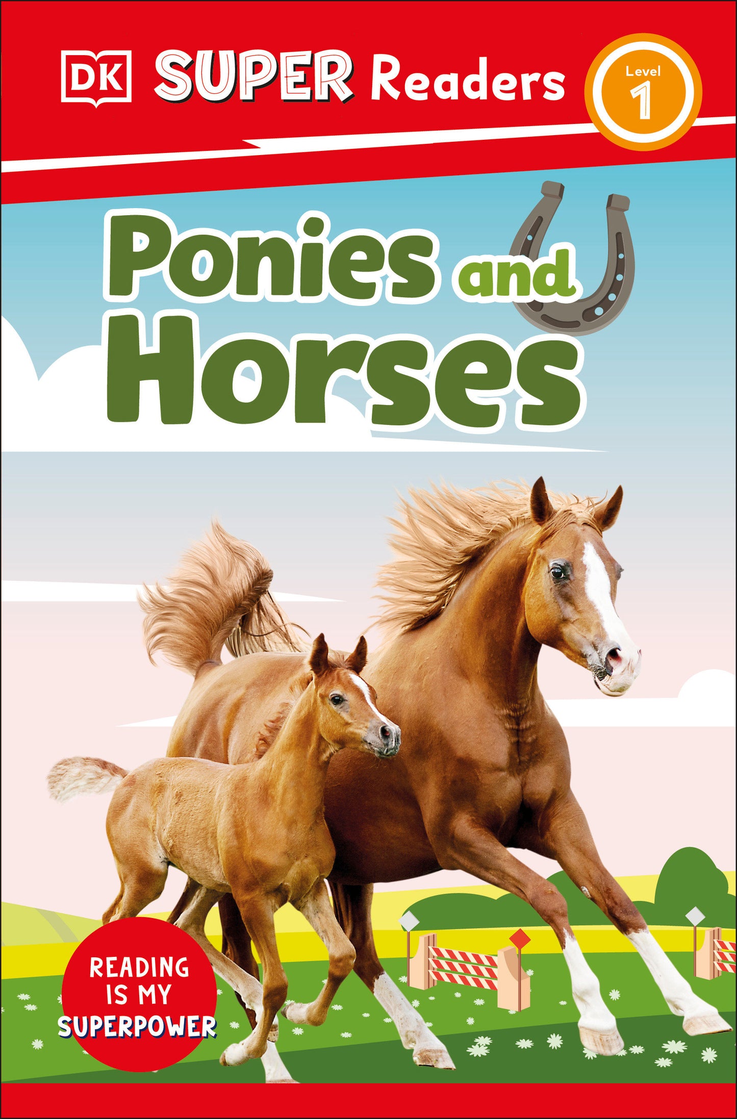 DK Super Readers Level 1 Ponies and Horses (DK Super Readers)