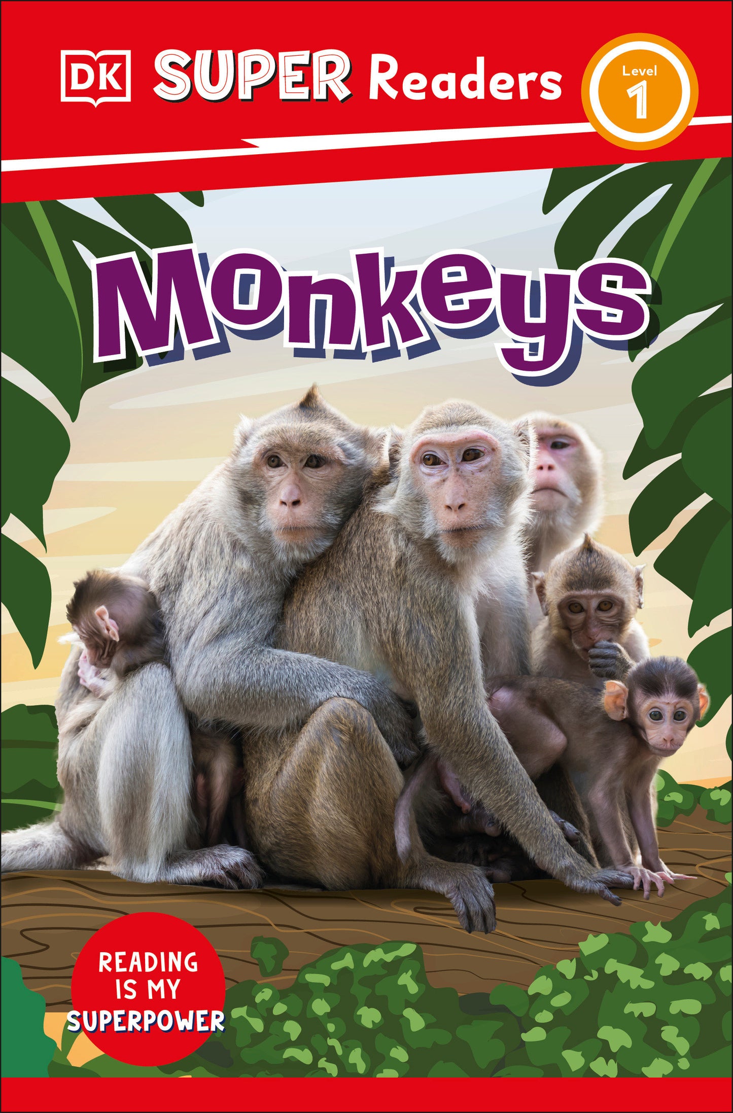 DK Super Readers Level 1 Monkeys (DK Super Readers)