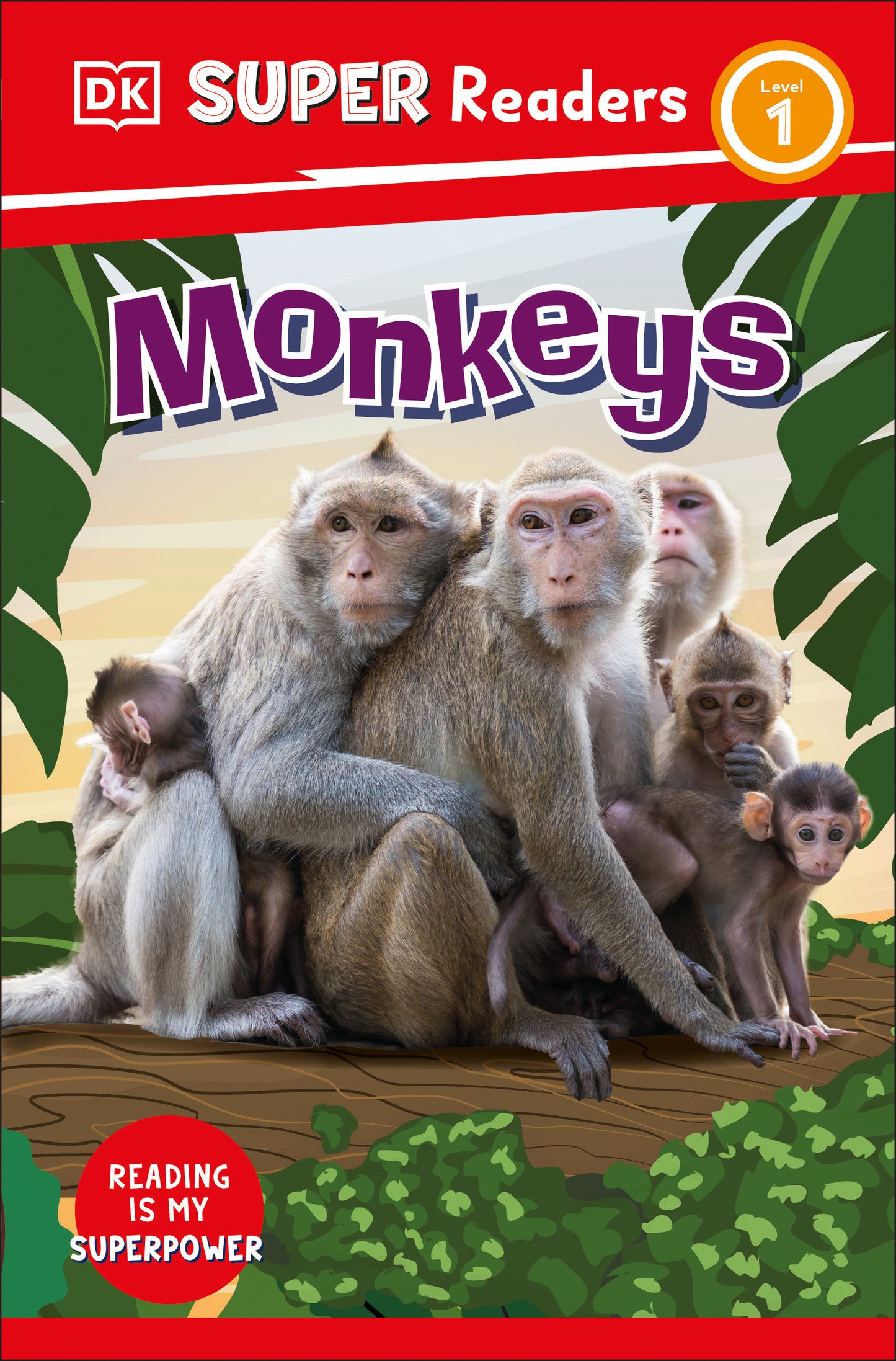 DK Super Readers Level 1 Monkeys (DK Super Readers)