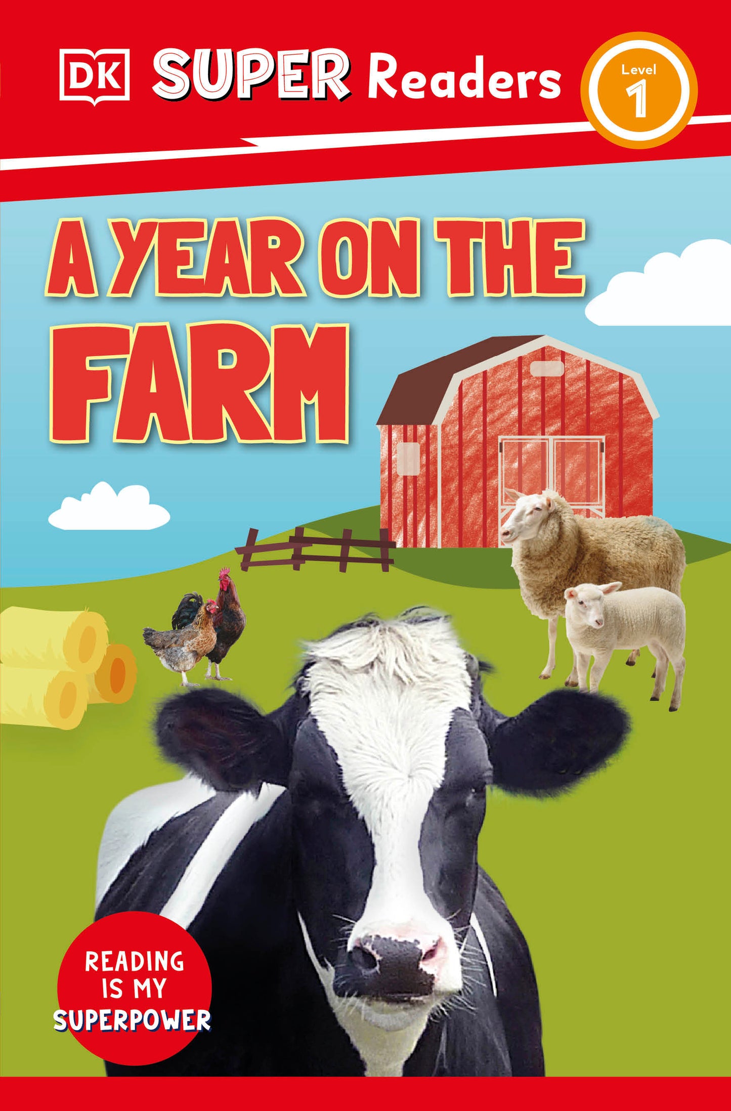 DK Super Readers Level 1 A Year on the Farm (DK Super Readers)