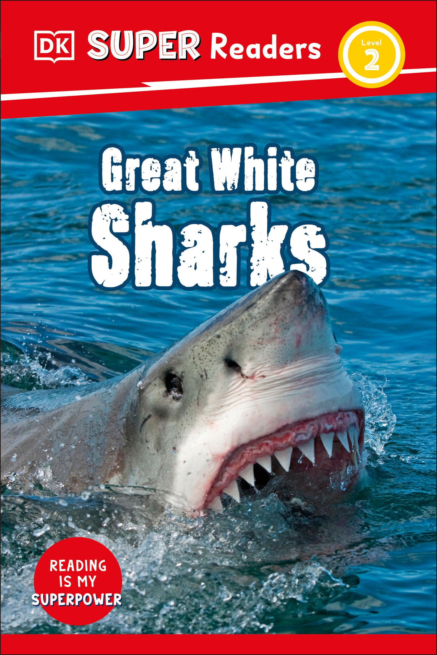 DK Super Readers Level 2 Great White Sharks (DK Super Readers)