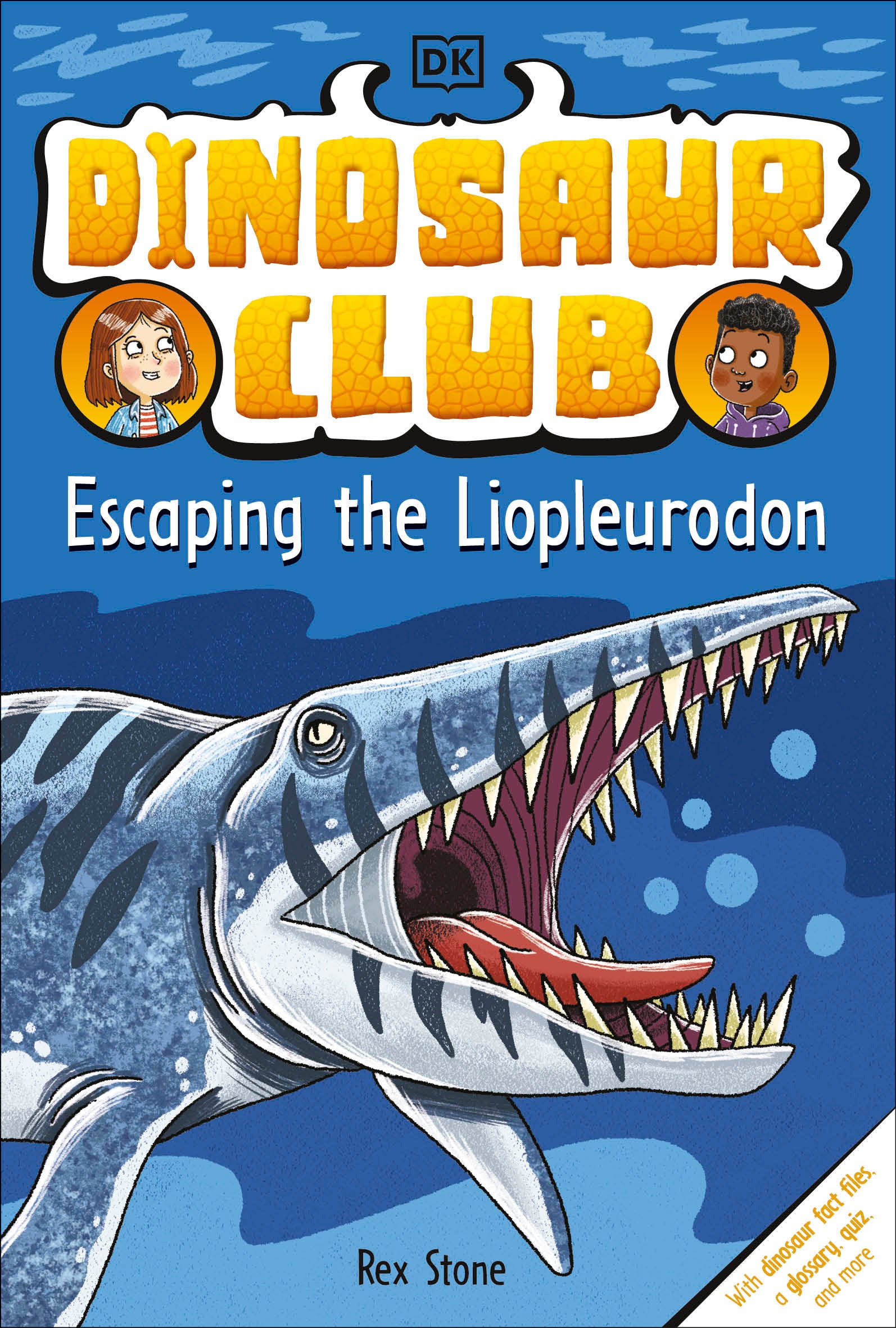 Dinosaur Club: Escaping the Liopleurodon (Dinosaur Club) (Book:7)