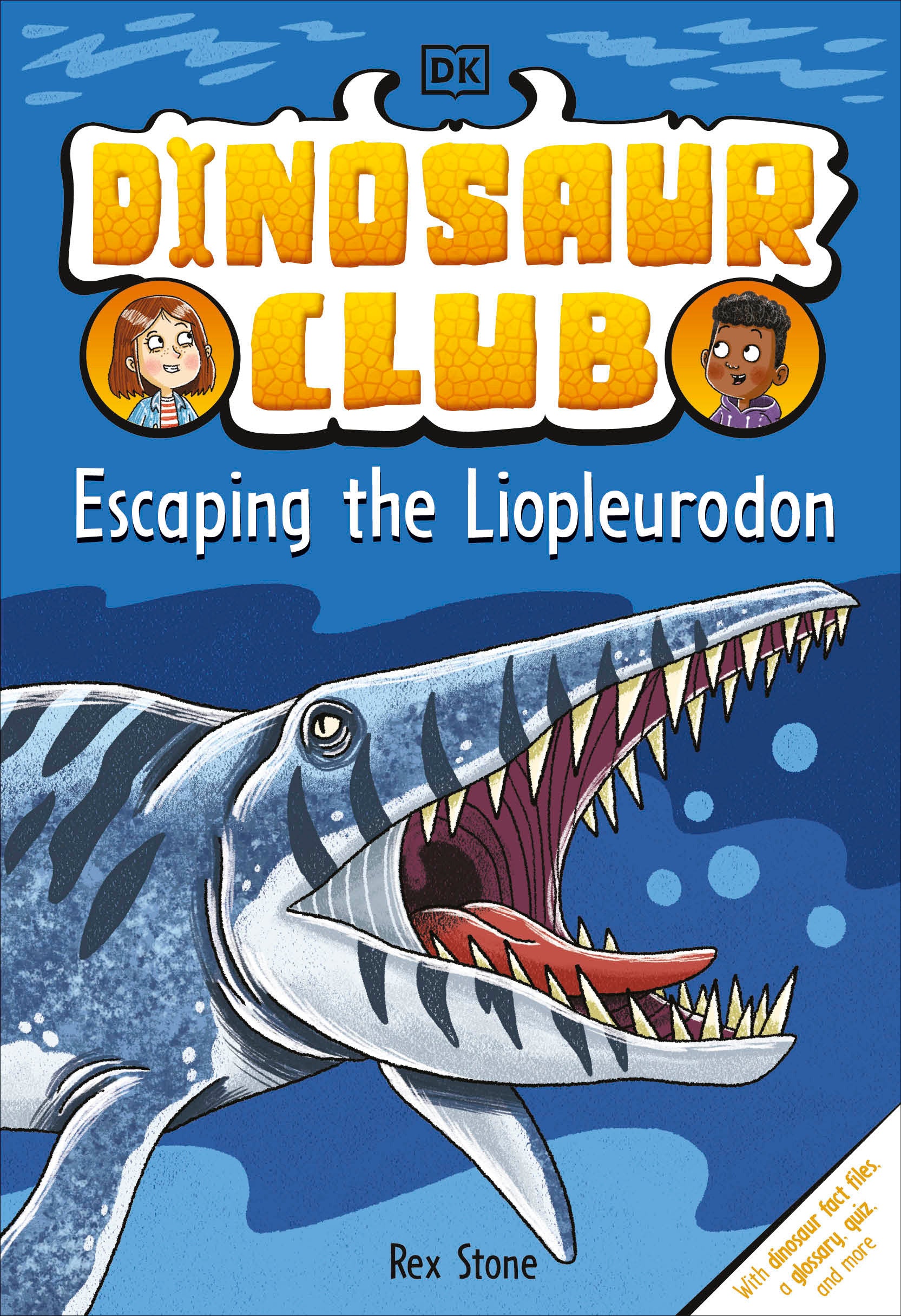 Dinosaur Club: Escaping the Liopleurodon (Dinosaur Club) (Book:7)