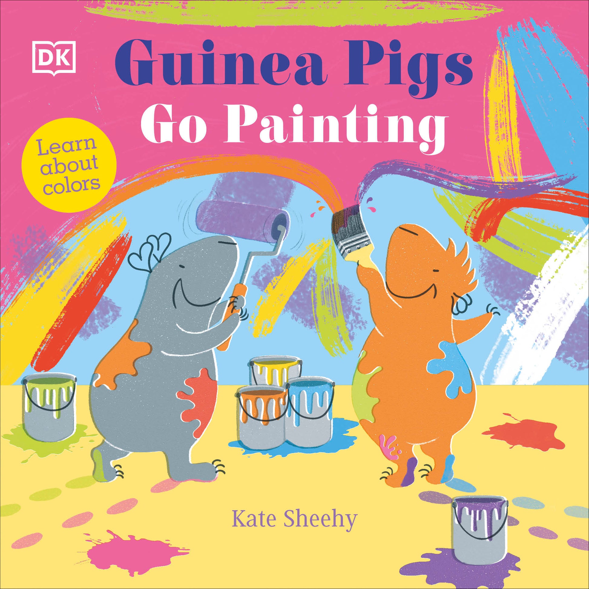 Guinea Pigs Go Painting - Learn Your Colors (The Guinea Pigs)