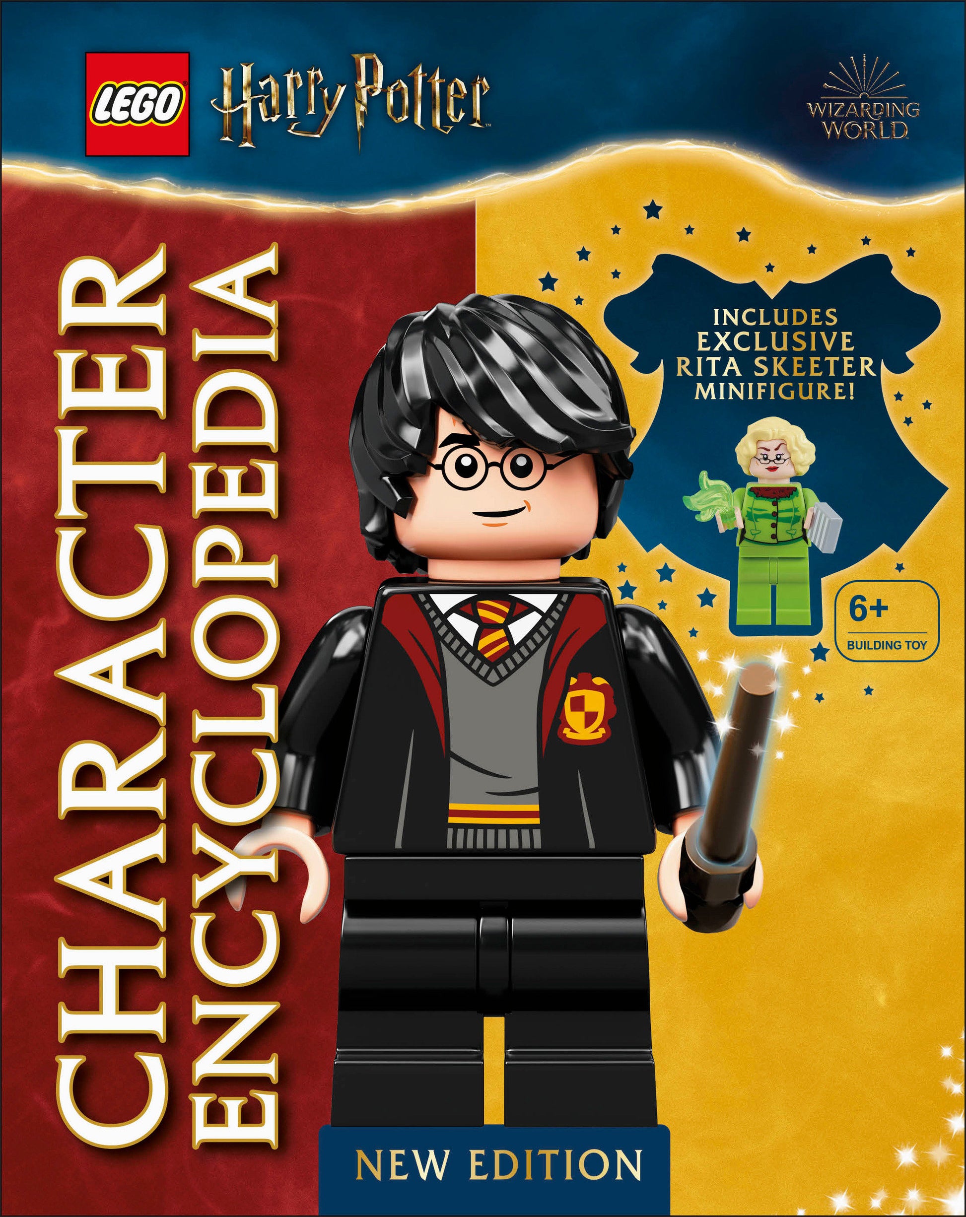 LEGO Harry Potter Character Encyclopedia New Edition - With Exclusive Rita Skeeter Minifigure (LEGO Harry Potter)
