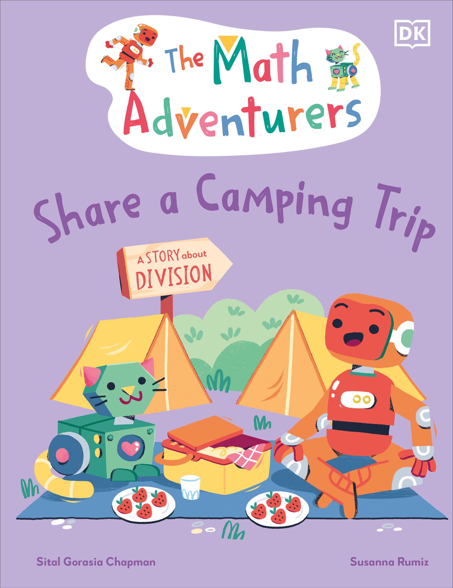 The Math Adventurers Share a Camping Trip - A Story About Division (The Math Adventurers)