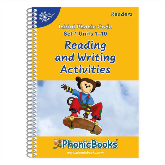 Phonic Books Dandelion Readers Reading and Writing Activities Set 1 Units 1-10 Sam (Alphabet Code Blending 4 and 5 Sound Words) - Photocopiable Activities Accompanying Dandelion Readers Set 1 Units 1-10 Sam (Phonic Books Beginner Decodable)