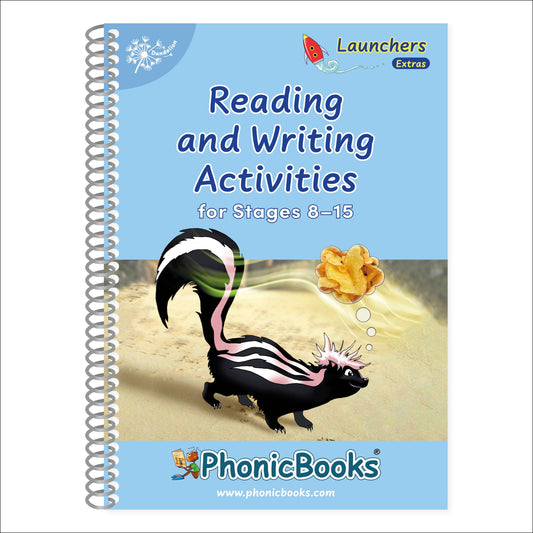 Phonic Books Dandelion Launchers Extras Reading and Writing Activities for Stages 8-15 - Consonant blends and digraphs (Phonic Books Beginner Decodable)