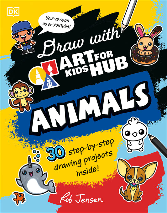 Draw with Art for Kids Hub Animals (Draw With Art For Kids Hub) (Book:1)