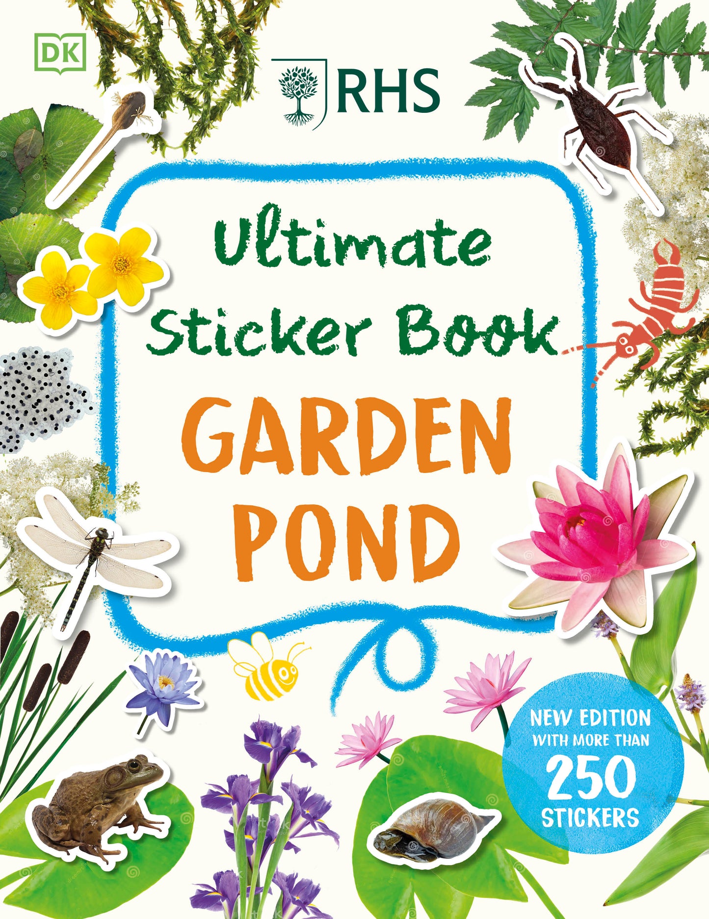 Ultimate Sticker Book Garden Pond (Ultimate Sticker Book)