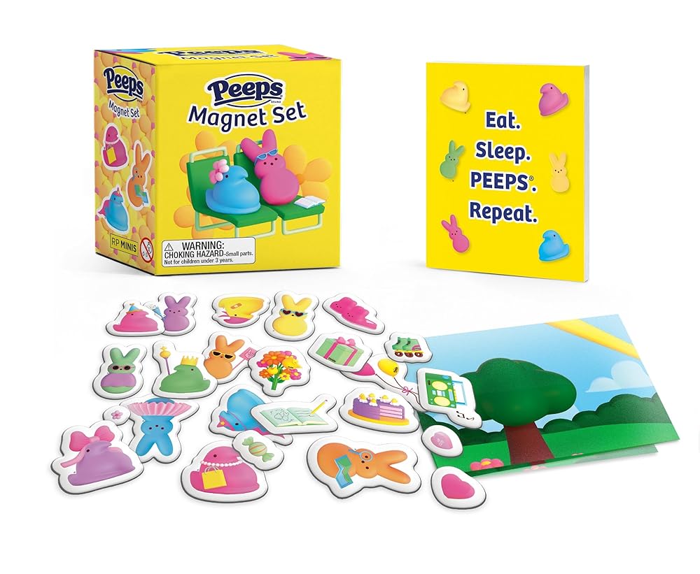 PEEPS® Magnet Set (RP Minis) by Running Press, Melissa Mathieson