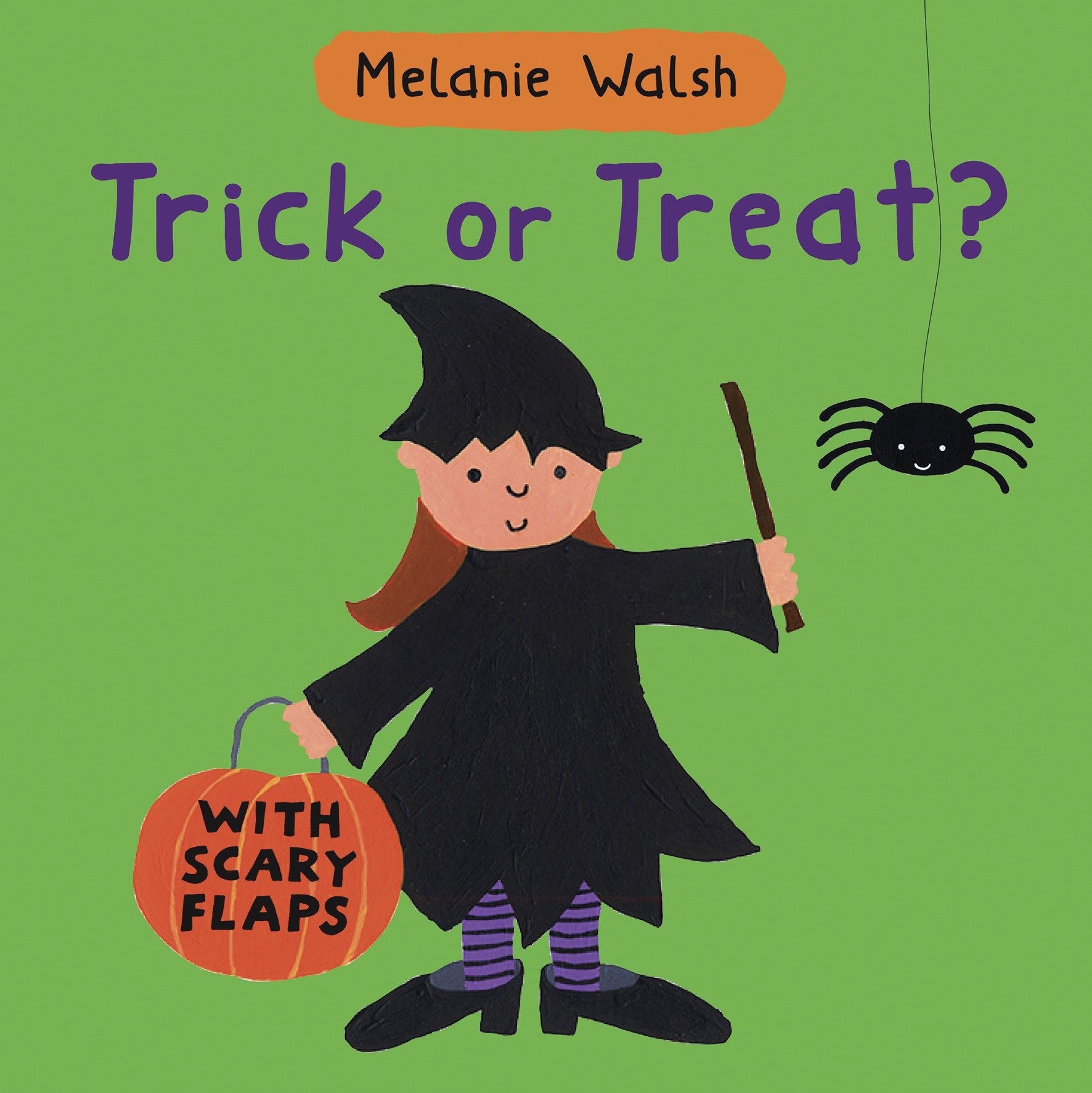 Trick Or Treat? - (An Interactive Lift-the-Flap Halloween Board Book for Toddlers, Preschoolers, and 1-2 Graders)