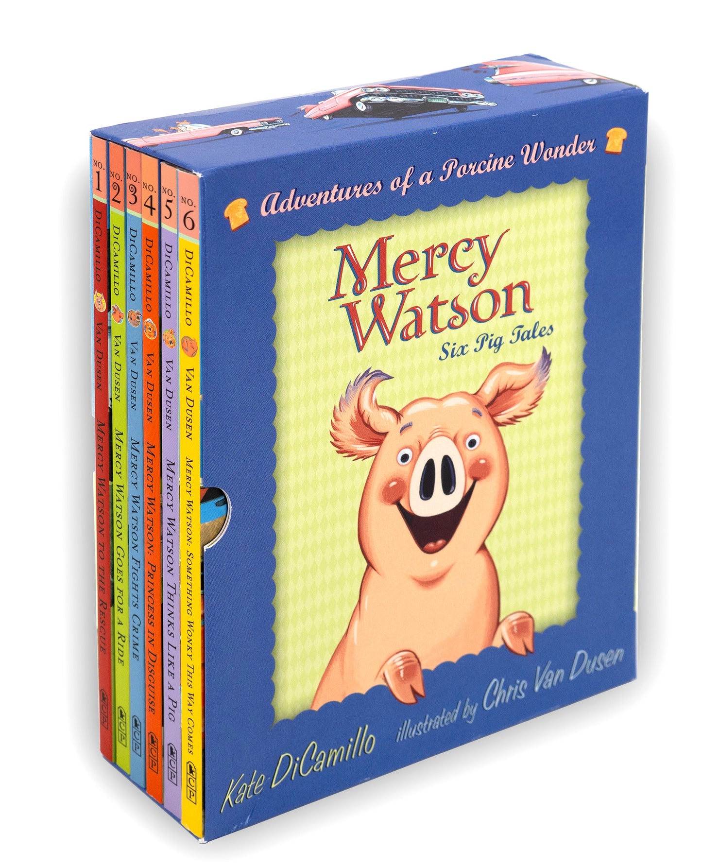 Mercy Watson Boxed Set: Adventures of a Porcine Wonder - Books 1-6 (Mercy Watson)