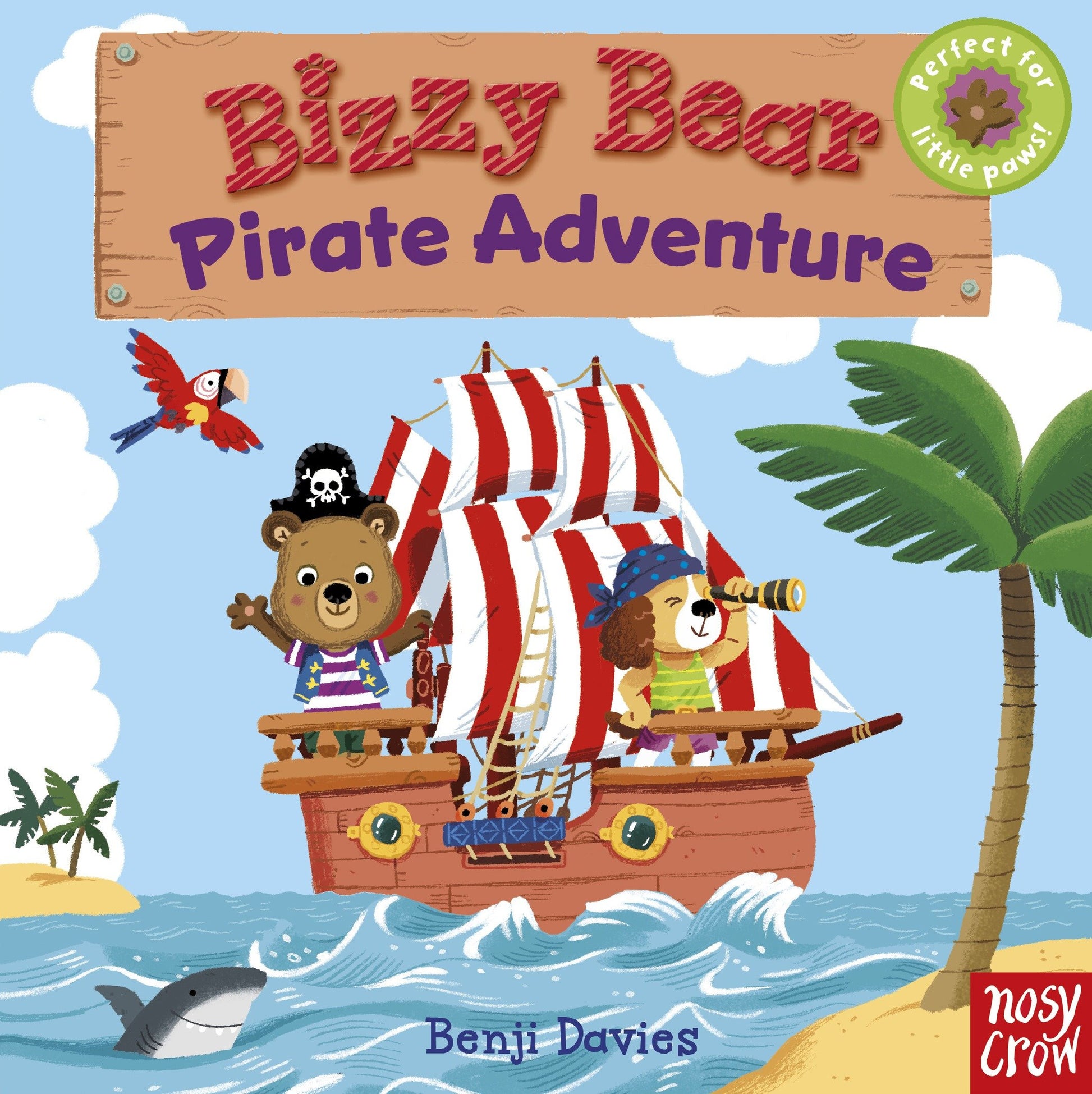Bizzy Bear: Pirate Adventure - (Interactive Board Book About a Pirate Treasure Hunt for Toddlers - With Sturdy Tabs and Slides to Push and Pull) (Bizzy Bear)