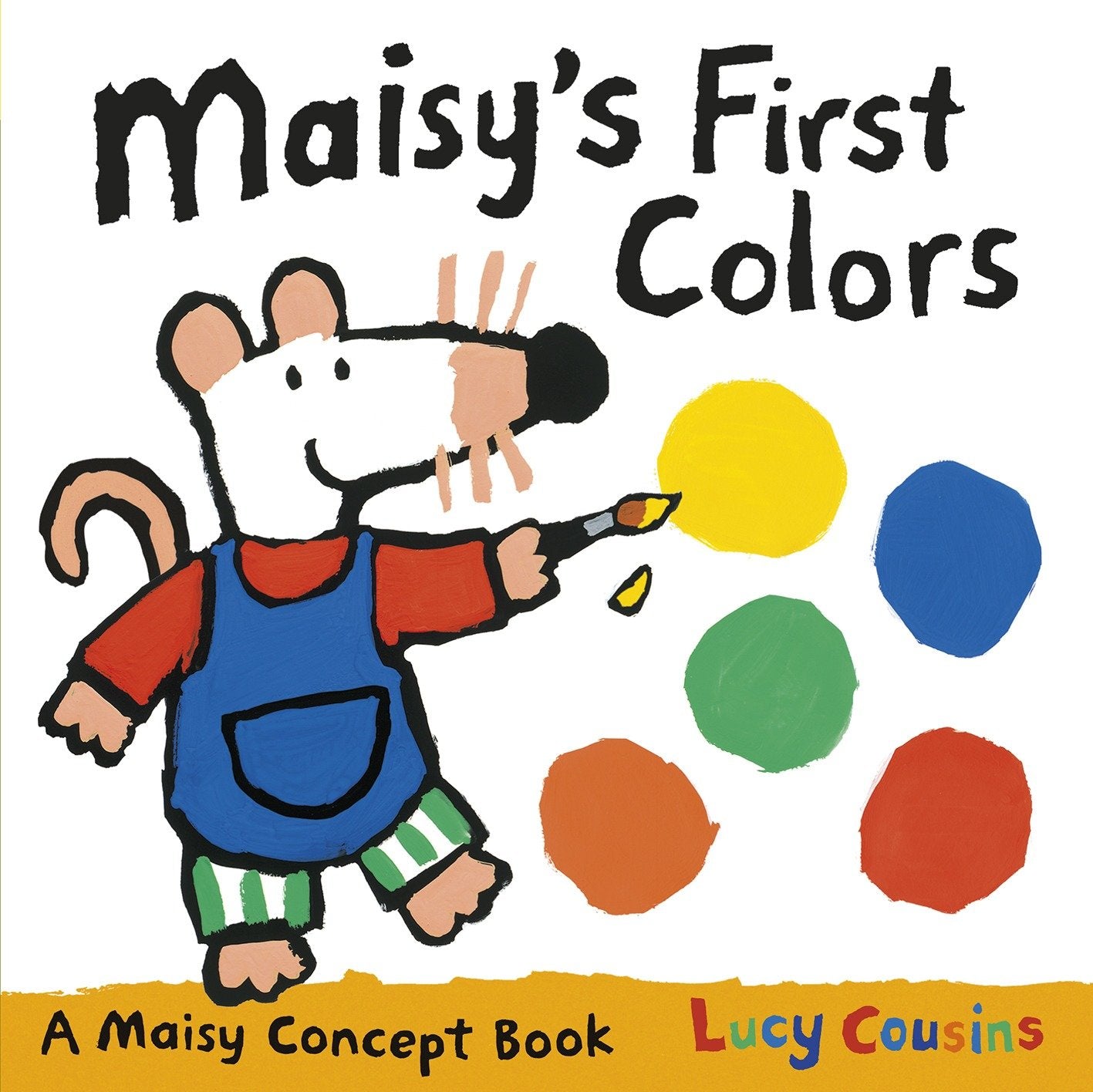 Maisy's First Colors - A Maisy Concept Book (A Bright Board Book for Toddlers to Learn Colors with Maisy the Mouse) (Maisy)