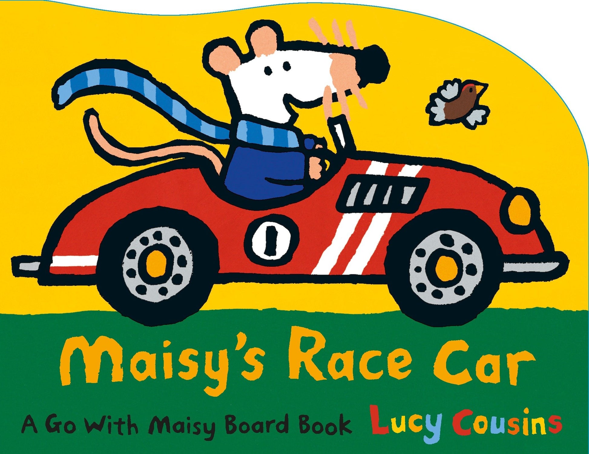 Maisy's Race Car - A Go with Maisy Board Book (A Car-Shaped Board Book About Maisy the Mouse's Racing Adventure for Toddlers) (Maisy)