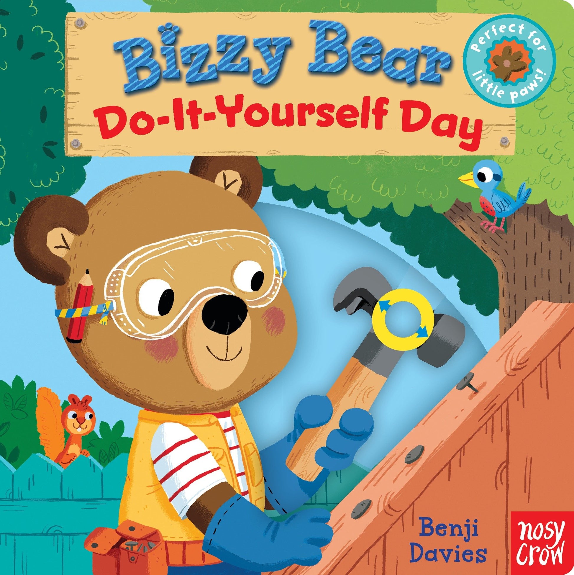 Bizzy Bear: Do-It-Yourself Day - (Interactive DIY Board Book for Toddlers - With Sturdy Tabs and Slides to Push and Pull) (Bizzy Bear)