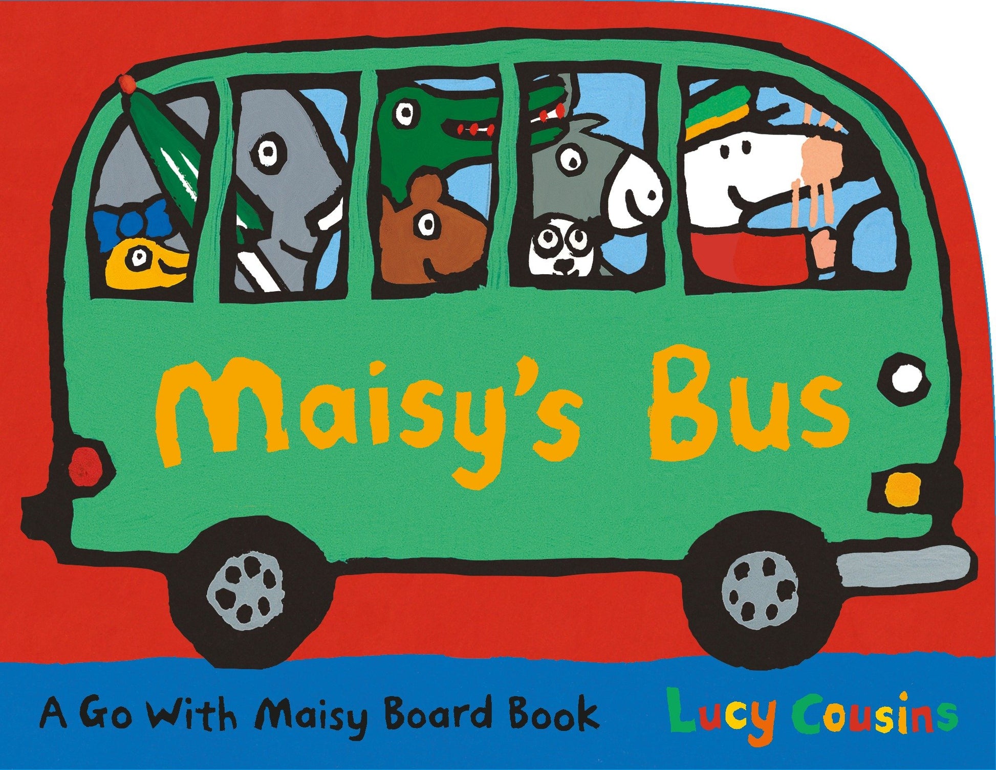 Maisy's Bus - (A Bus-Shaped Board Book About Maisy the Mouse's Adventure Through Town for Toddlers) (Maisy)