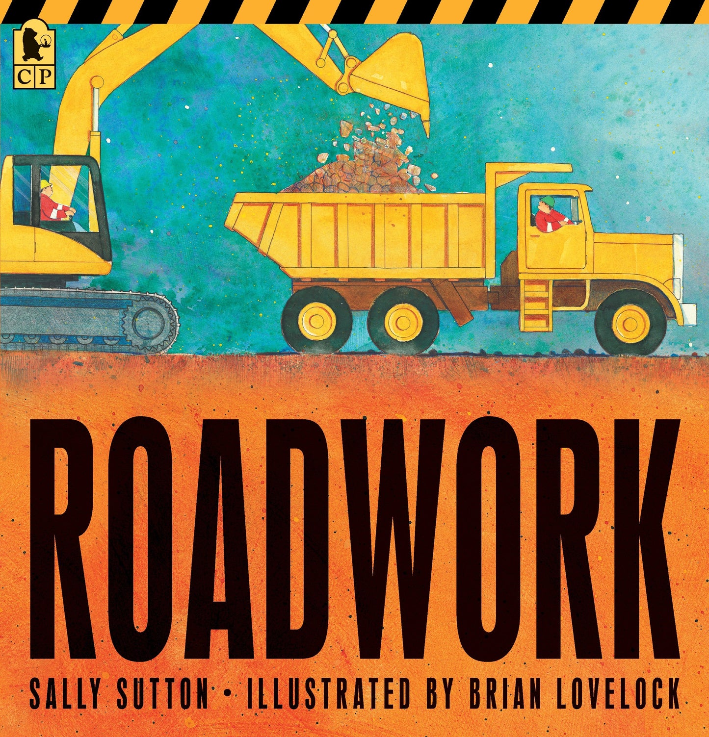 Roadwork - (A Rhyming Construction Book with Trucks, Machines, and Noisy Vehicles for Babies, Toddlers, Preschoolers, and Kids Ages 2-5) (Construction Crew)