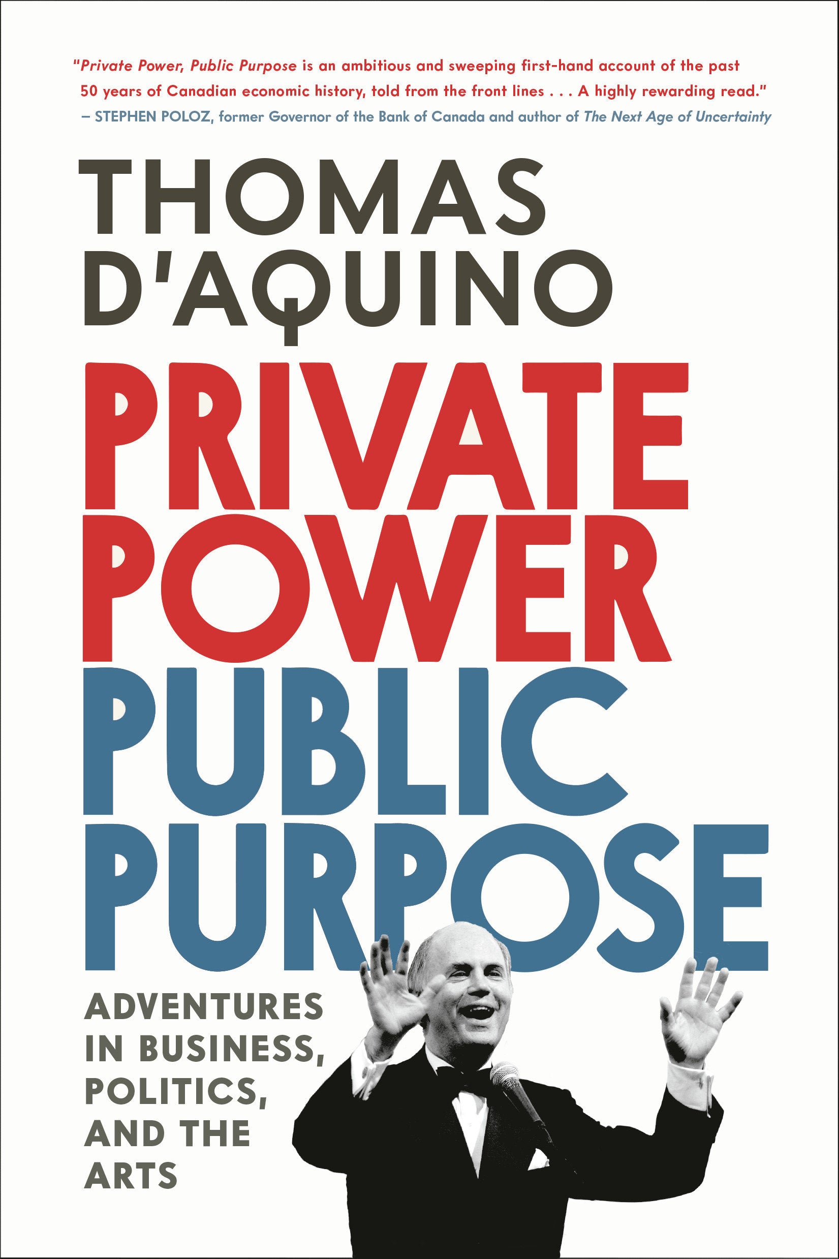 Private Power, Public Purpose - Adventures in Business, Politics, and the Arts
