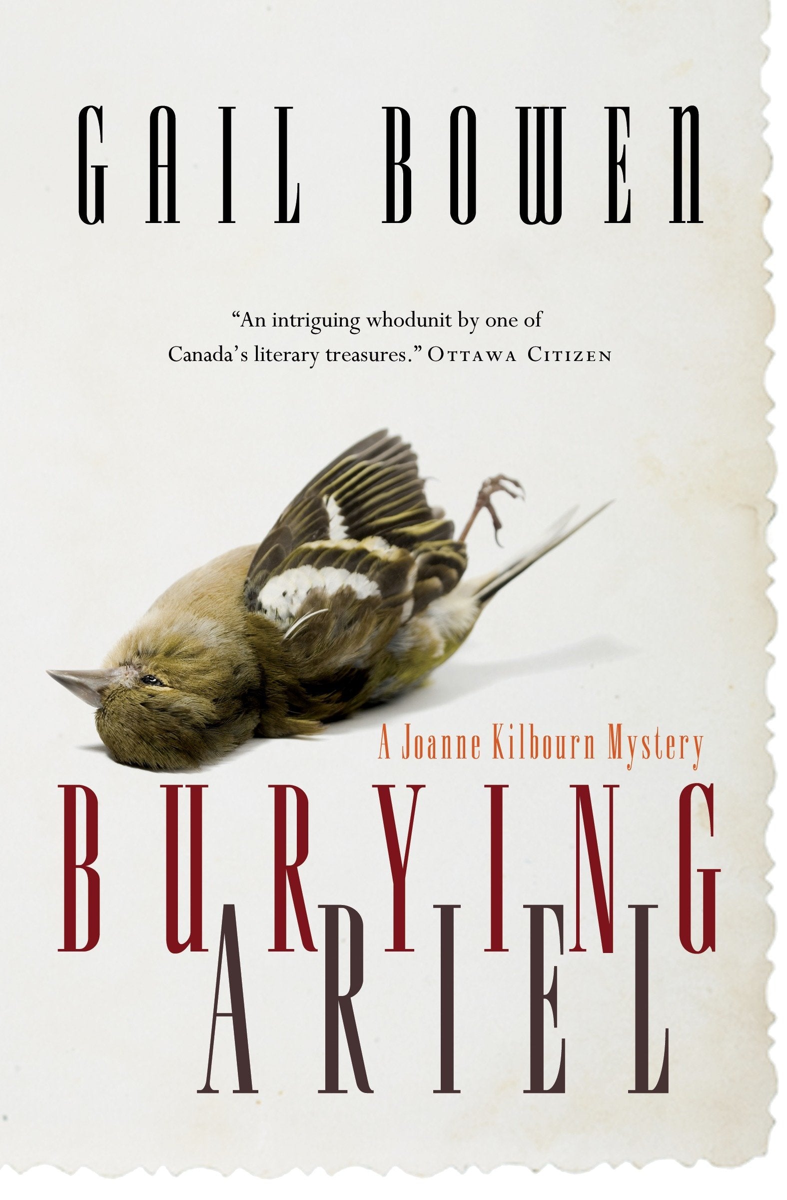 Burying Ariel - A Joanne Kilbourn Mystery (A Joanne Kilbourn Mystery) (Book:7)
