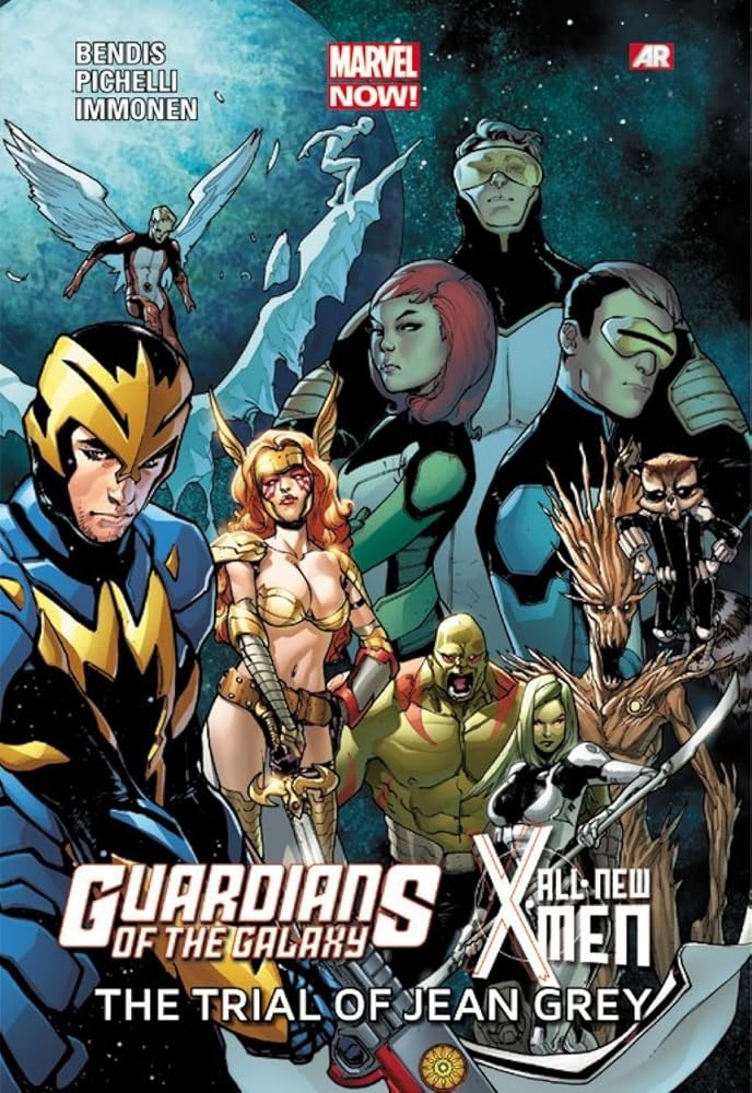 Guardians of the Galaxy / All-New X-Men: The Trial of Jean Grey by Brian Michael Bendis, Sara Pichelli, Stuart Immonen, David Marquez