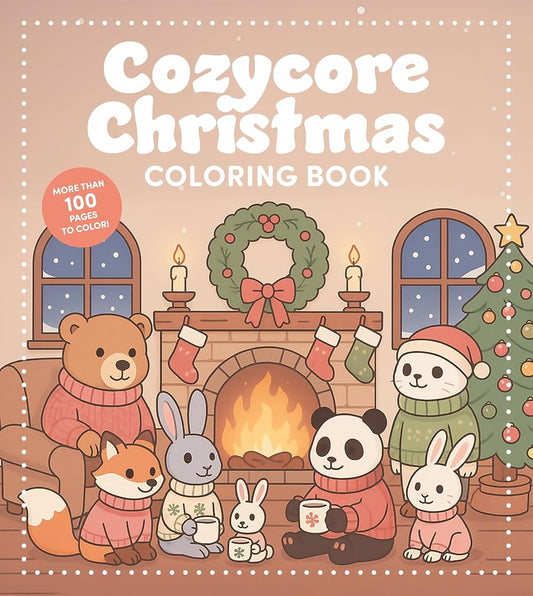 Cozycore Christmas Coloring Book: Celebrate the Season with Everything Cute and Cozy! (Chartwell Coloring Books) by Editors of Chartwell Books