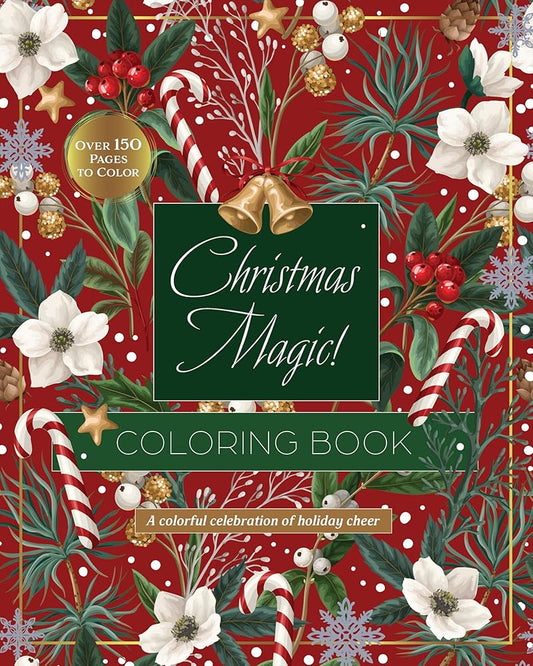 Christmas Magic Coloring Book (Chartwell Deluxe Spredges Editions) by Editors of Chartwell Books