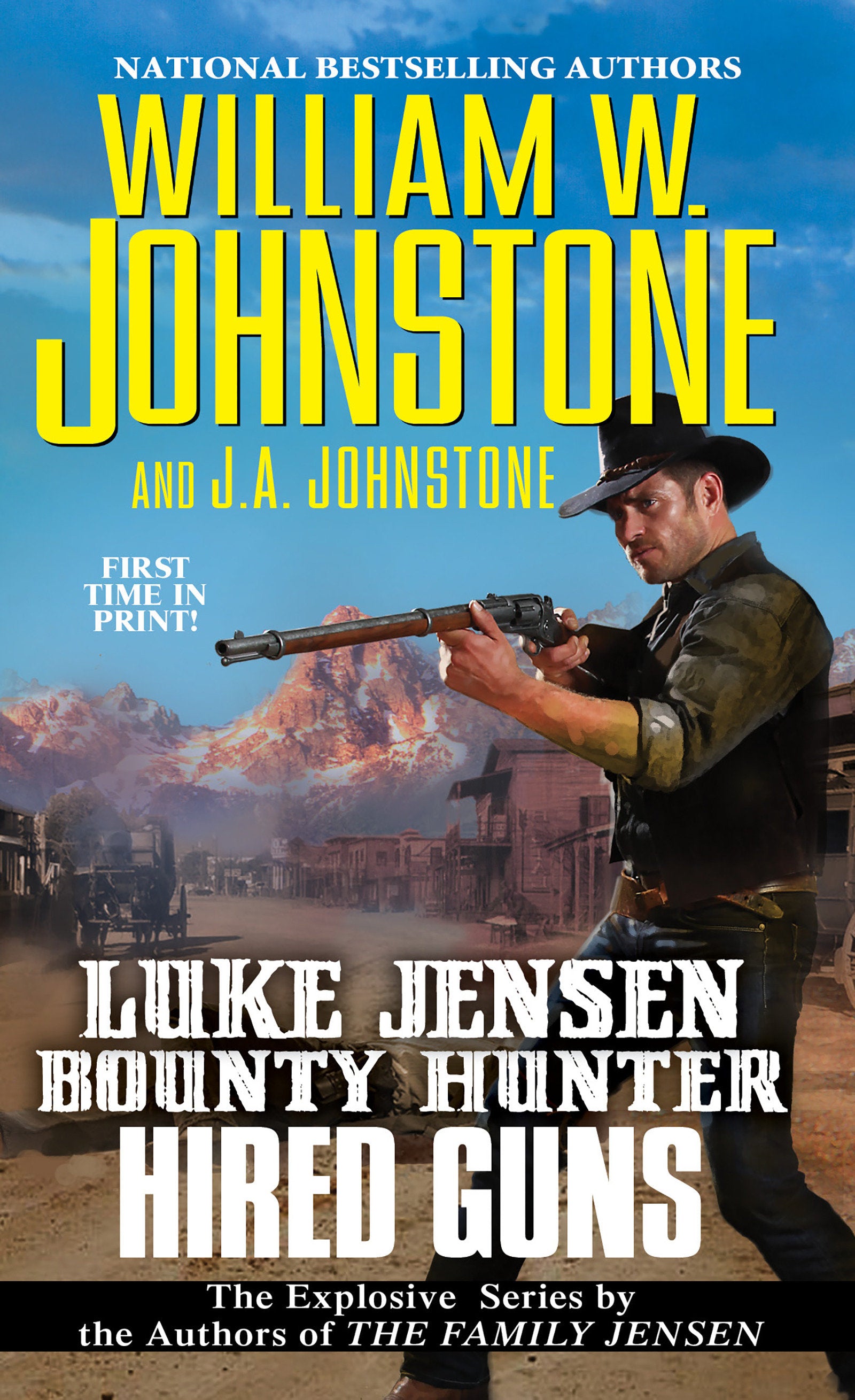 Hired Guns (Luke Jensen Bounty Hunter) (Book:8)