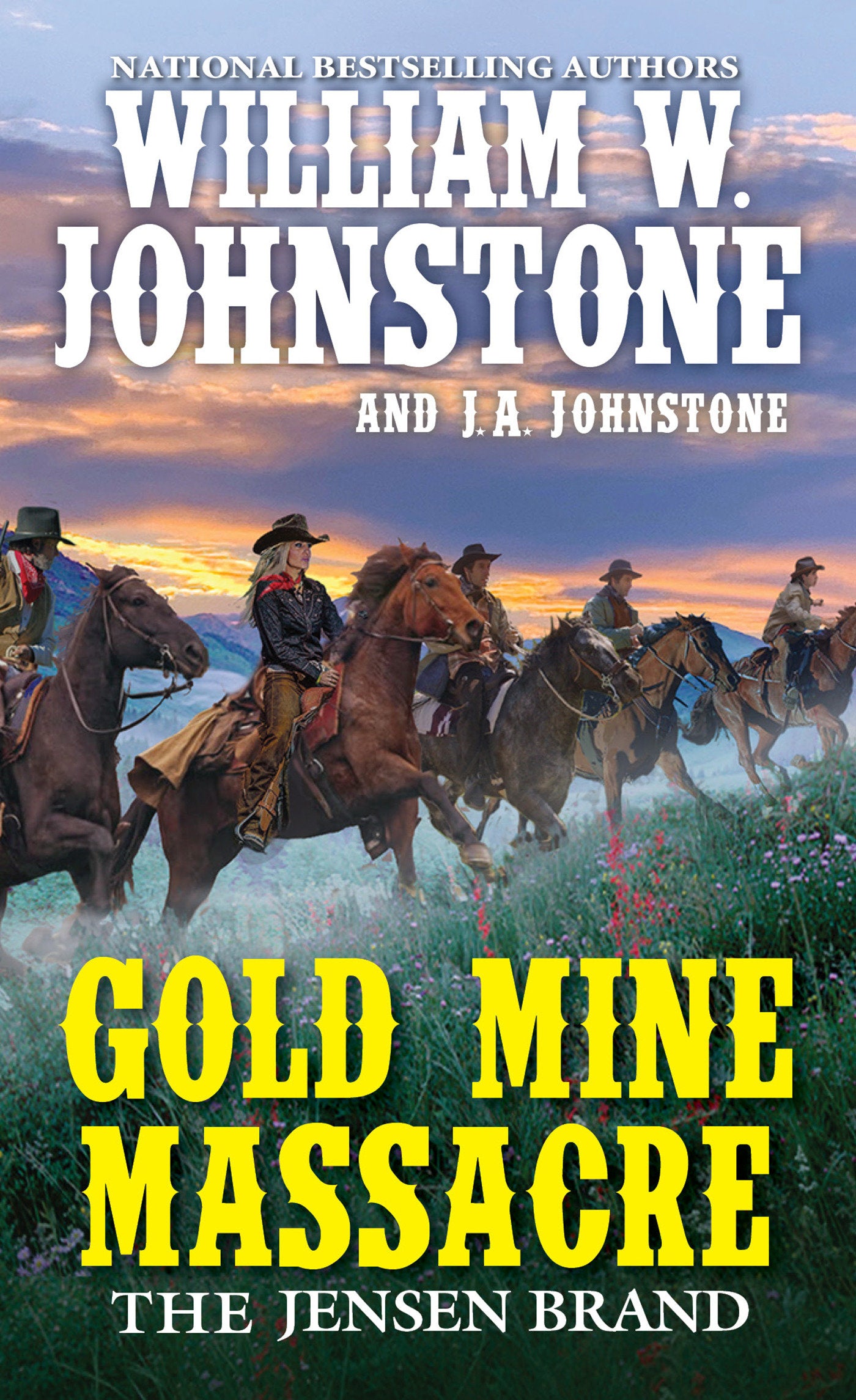 Gold Mine Massacre (The Jensen Brand) (Book:4)
