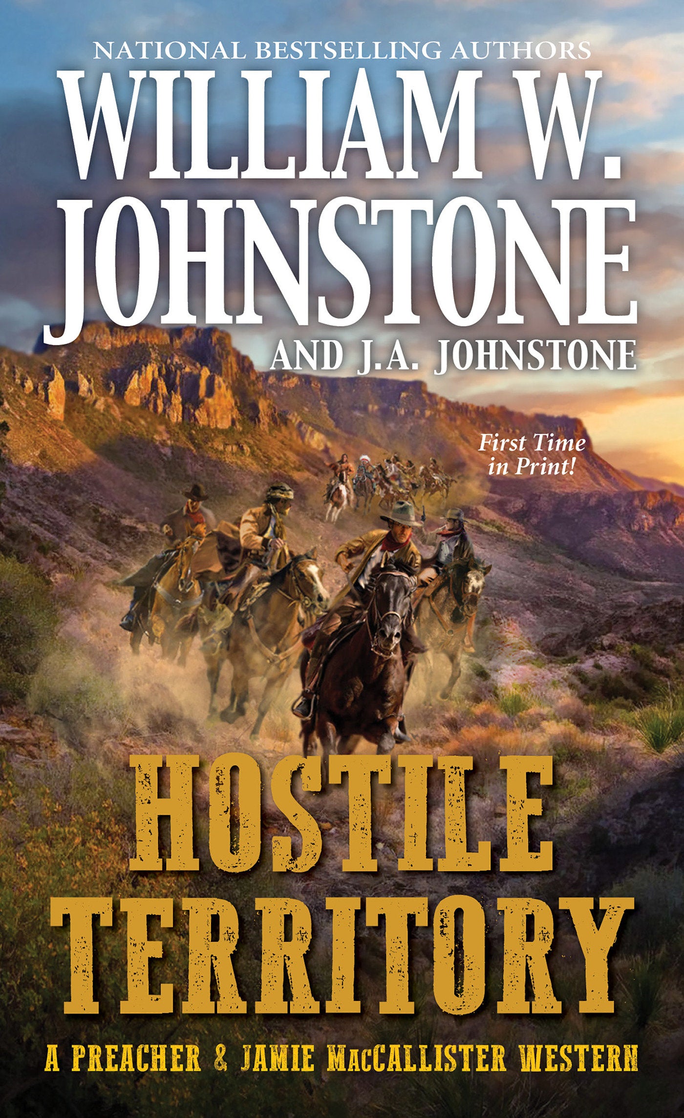 Hostile Territory (A Preacher & MacCallister Western) (Book:5)