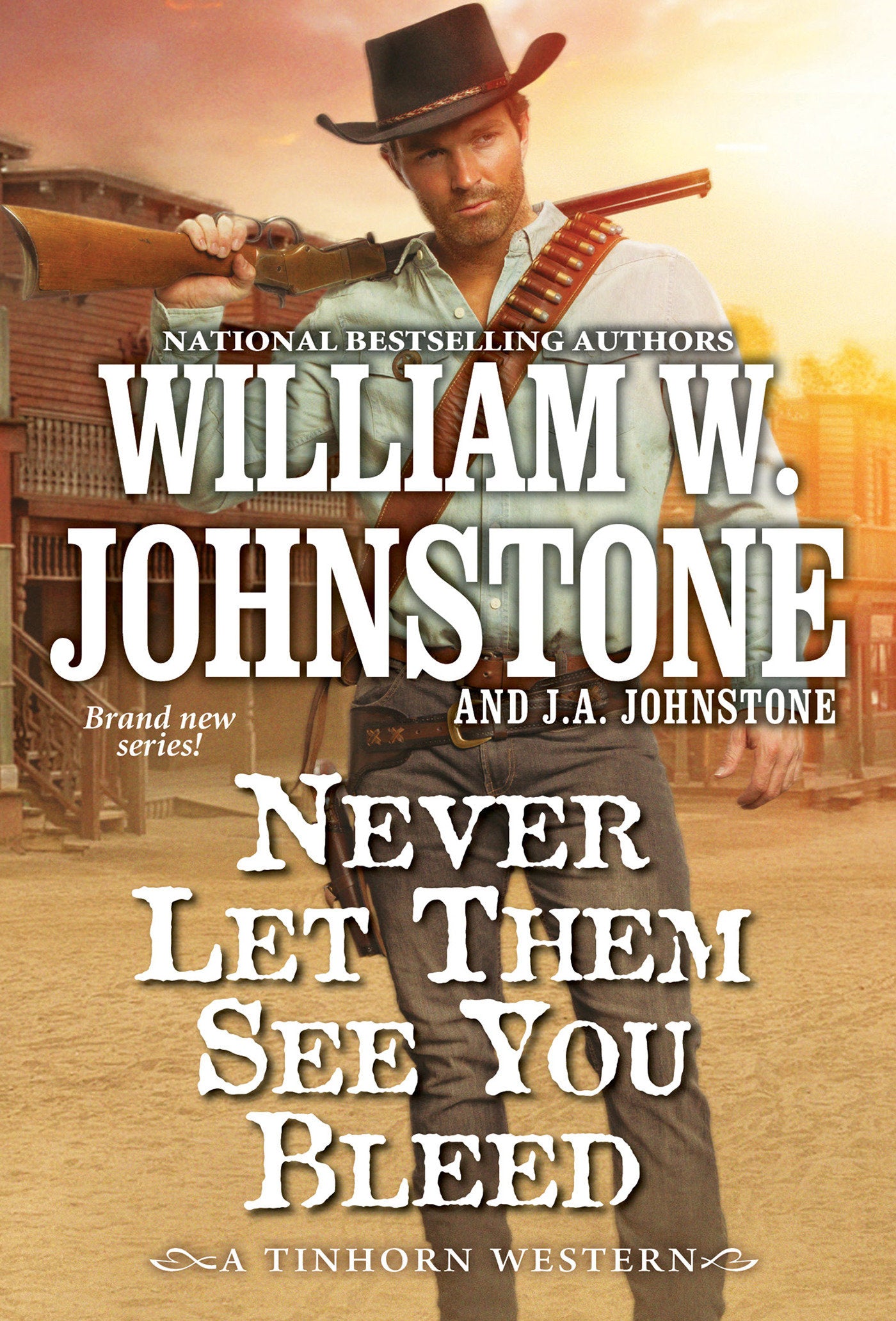 Never Let Them See You Bleed (A Tinhorn Western) (Book:1)