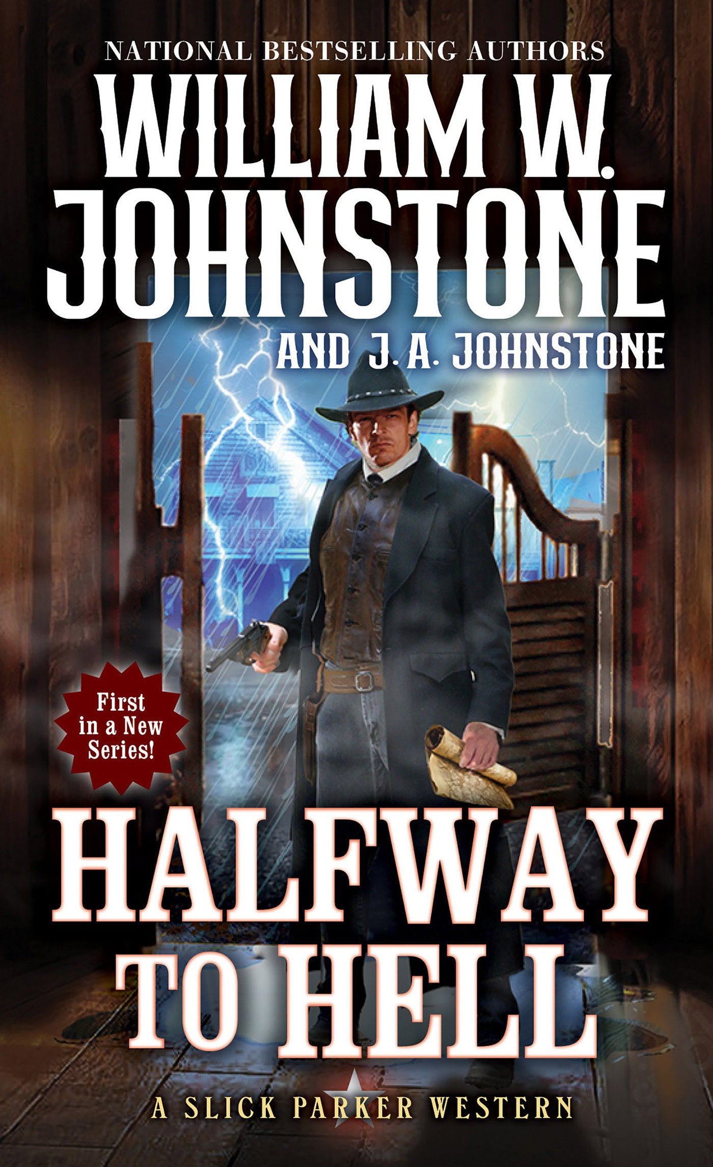 Halfway to Hell (A Slick Parker Western � � � �) (Book:1)