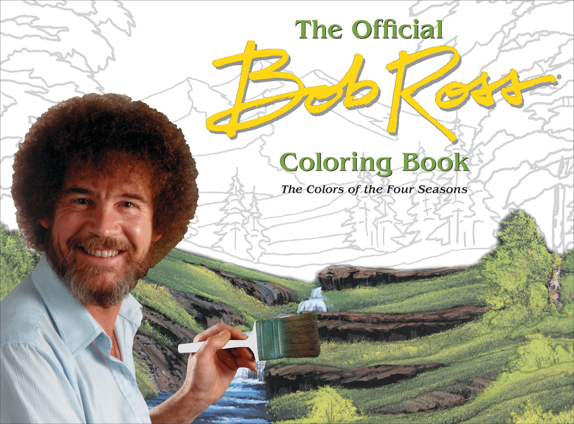 The Official Bob Ross Coloring Book - The Colors of the Four Seasons