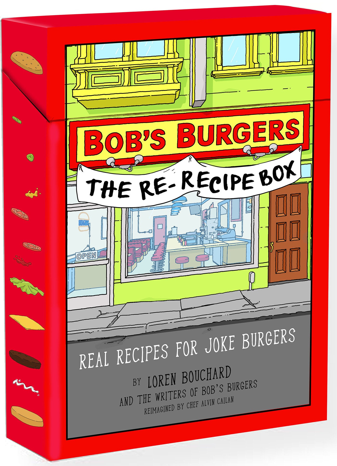 Bob's Burgers (TM) The Re-Recipe Box - Real Recipes for Joke Burgers
