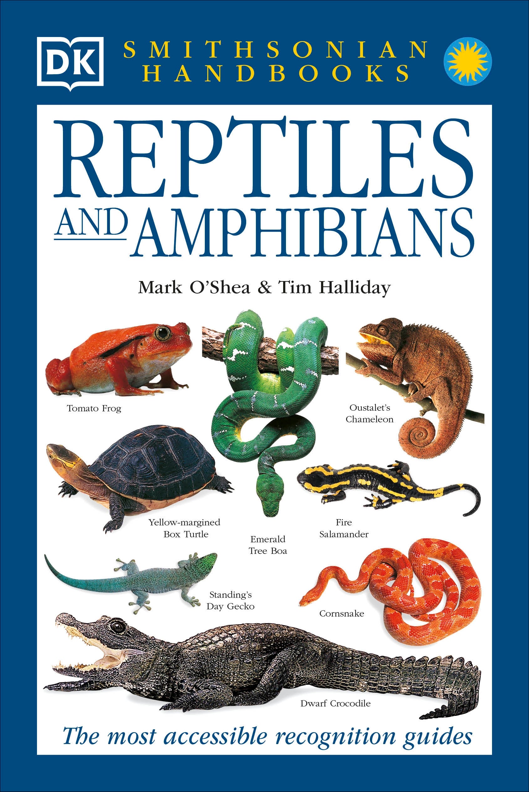 Reptiles & Amphibians - The Most Accessible Recognition Guide (DK Handbooks)