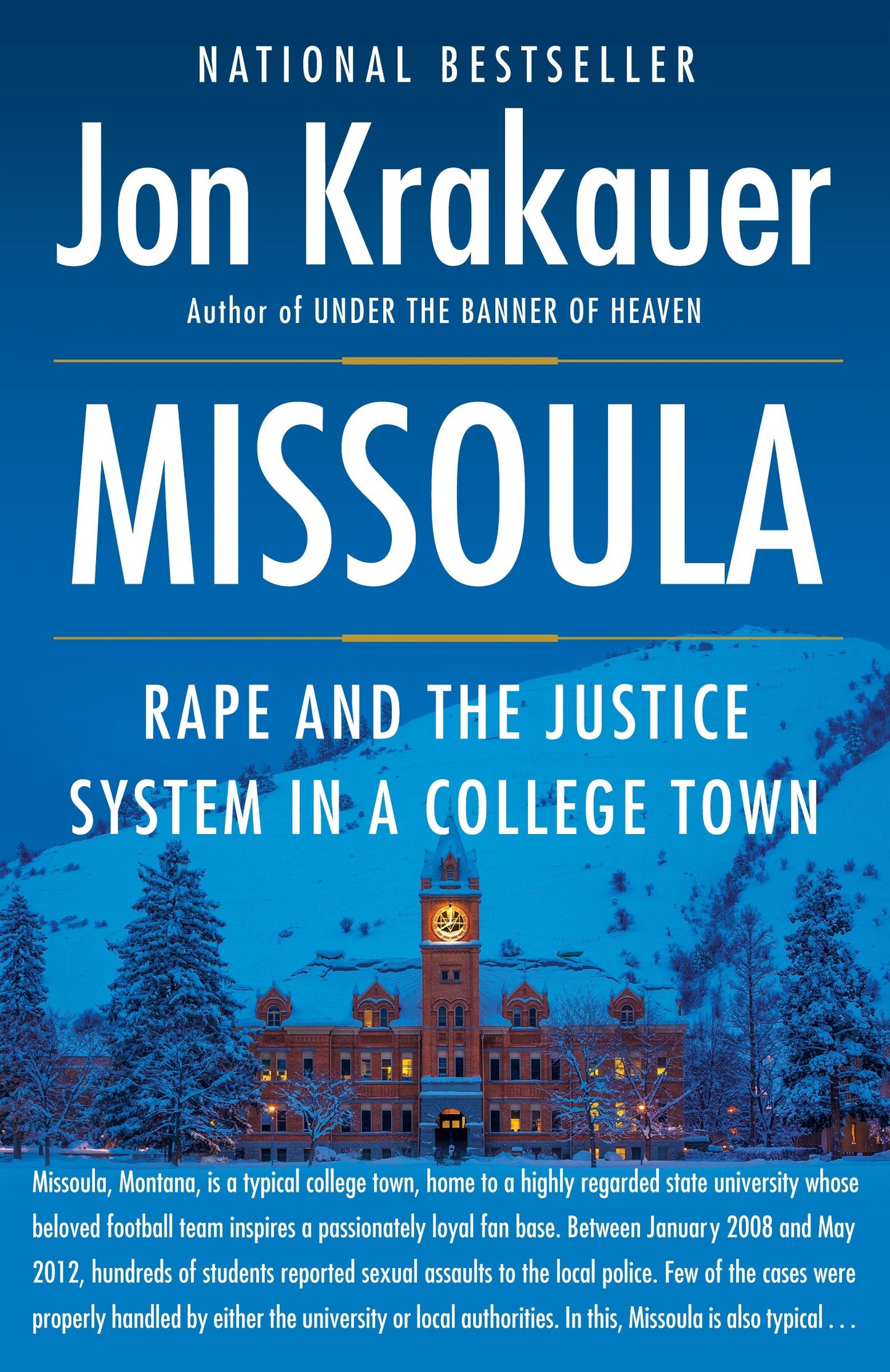 Missoula - Rape and the Justice System in a College Town