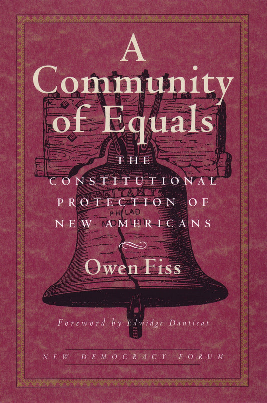 A Community of Equals (New Democracy Forum) (Book:2)