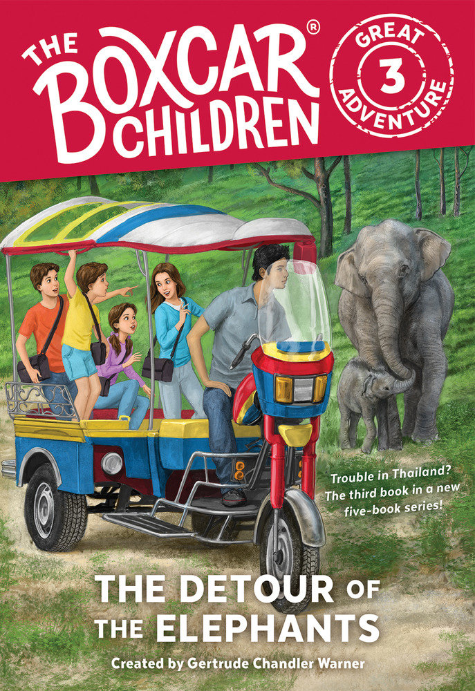 The Detour of the Elephants (The Boxcar Children Great Adventure) (Book:3)