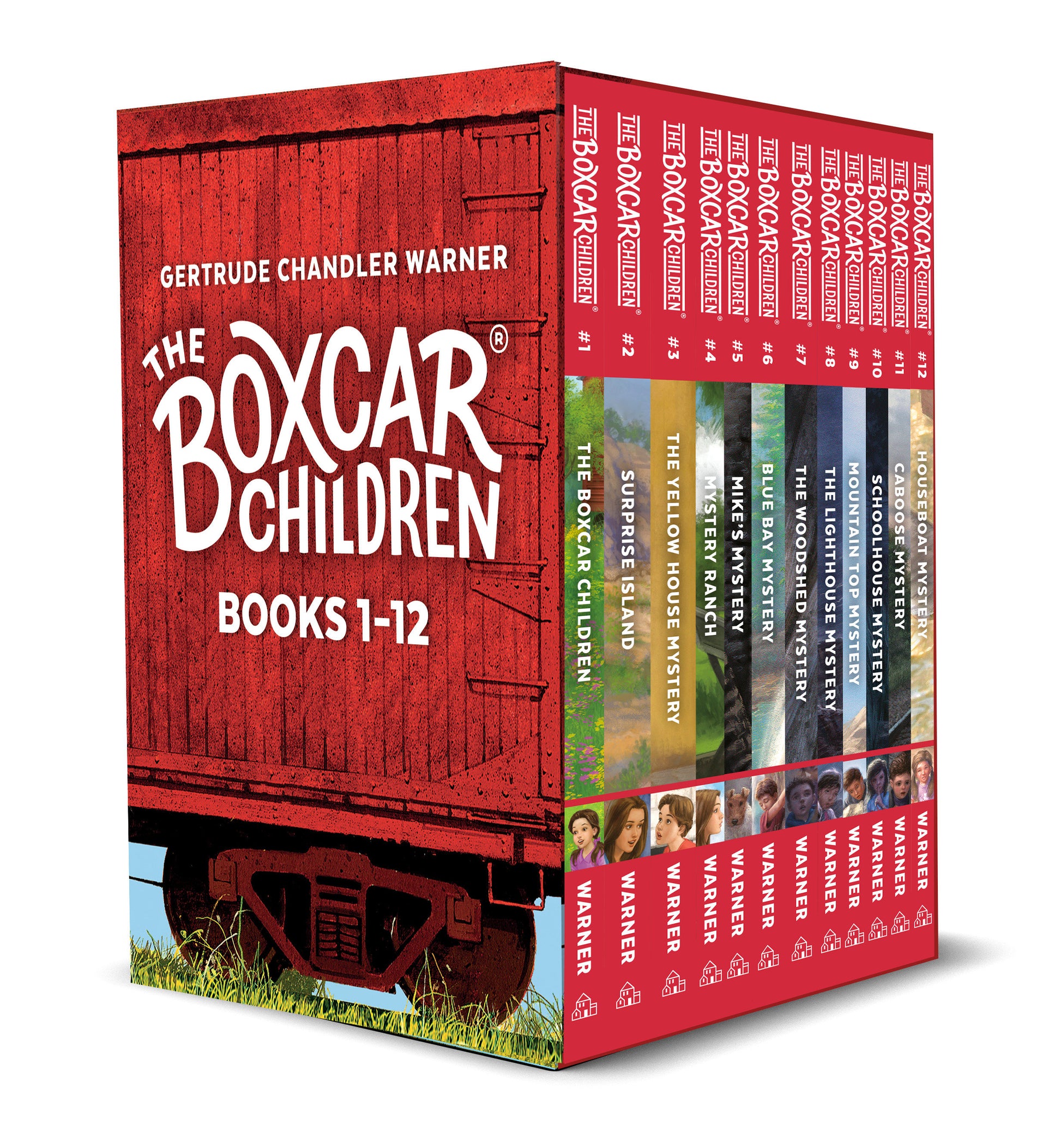 The Boxcar Children Mysteries Boxed Set Books 1-12 (The Boxcar Children Mysteries)