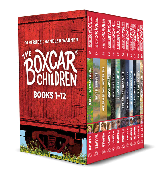 The Boxcar Children Mysteries Boxed Set Books 1-12 (The Boxcar Children Mysteries)