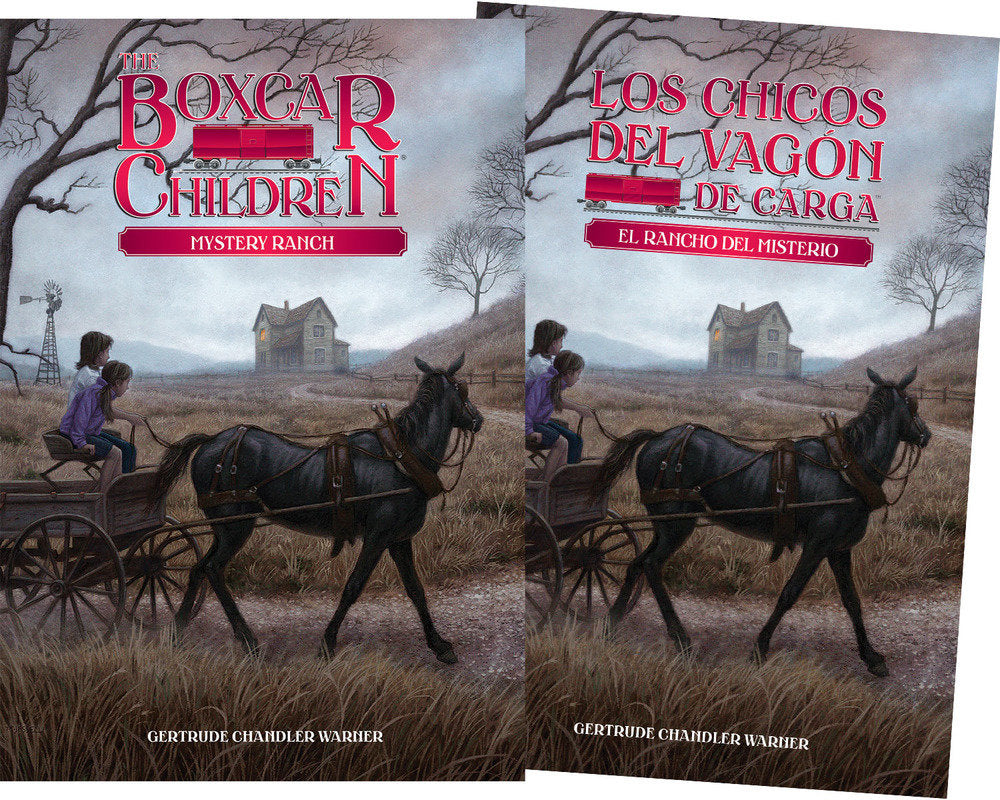 Mystery Ranch (Spanish/English set), El rancho del misterio (The Boxcar Children Mysteries) (Book:4)